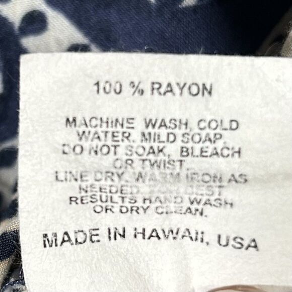 Vintage Jams World Tapa Print Pullover Rayon Tunic Top Sz S Batik Tropical Boho - Picture 16 of 16